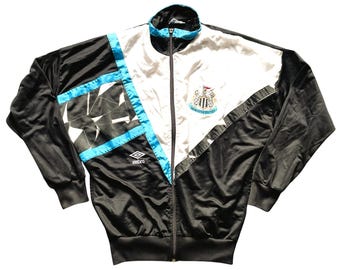 Vintage Umbro Newcastle Track Jacket 1990 -91 Original (fair) Adults Small