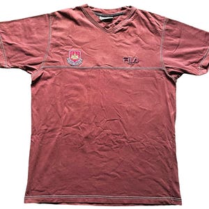West Ham Fila t shirt 1999 -2003 (very good) Adults Medium