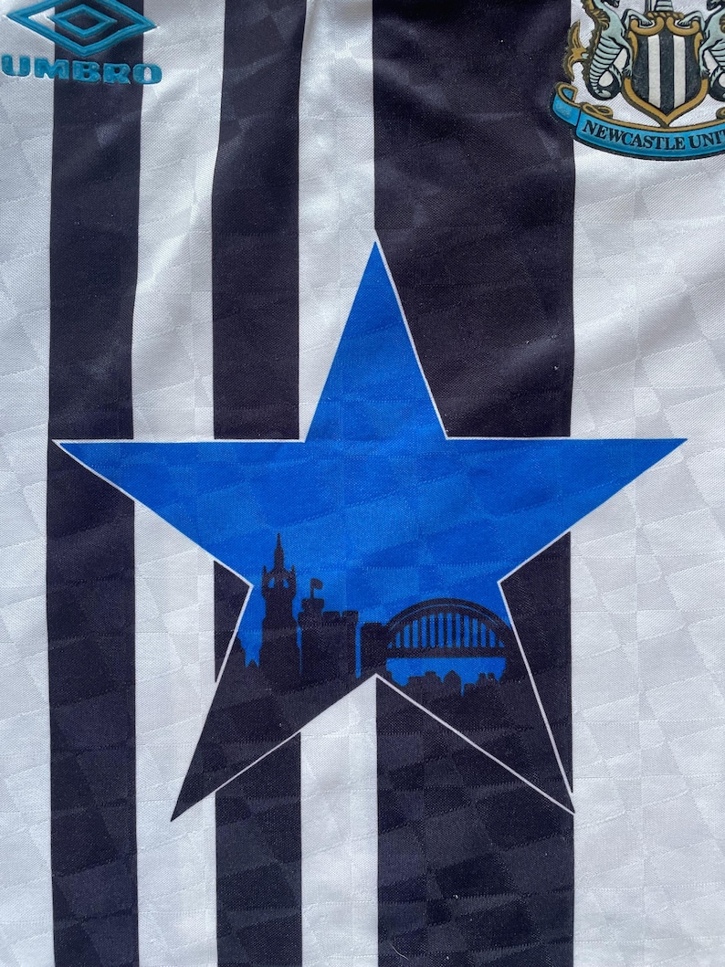 Newcastle Hemmatröja 1991-93 Umbro (mycket bra) Vuxen Small bild 5