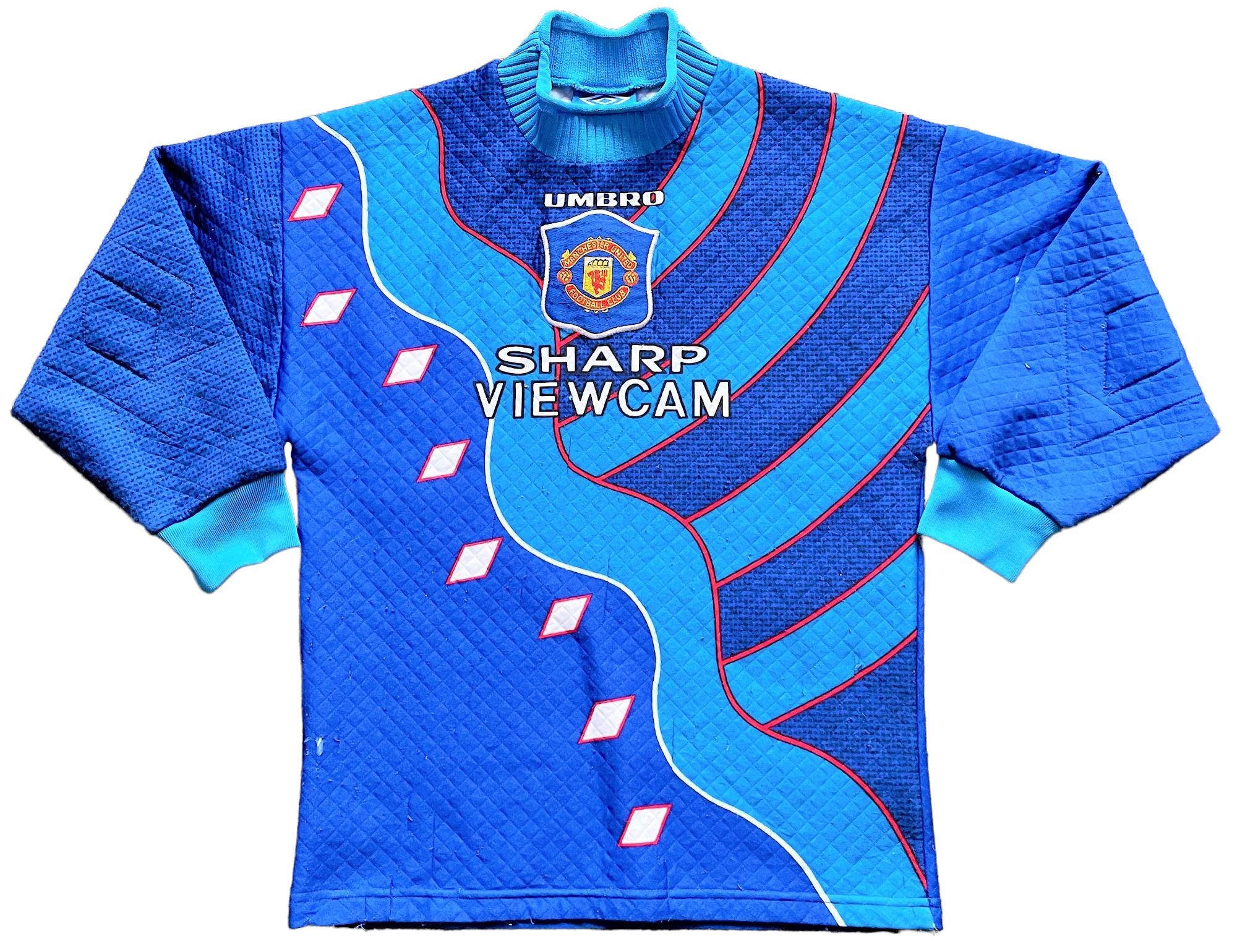 Maillot De Gardien Manchester United 1996/1997 - Taille M, Occasion, Modèle Rare Umbro