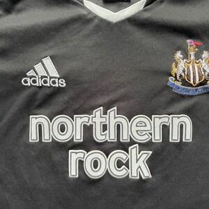 Vintage Adidas Newcastle bortatröja 2003-04 (mycket bra) Vuxna XS / XL Pojkar 164 bild 3