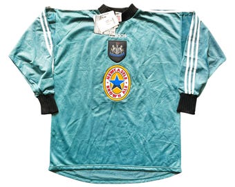 Camisa de goleiro vintage do Newcastle 1996-97: adulto tamanho GG, BNWT
