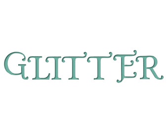 Machine Embroidery Font Download, BX Ready Font, Embroidery Instant Download Formats Included Dst, Exp, Hus, Jef, Pes, Sew, Vip, Vp3, XXX