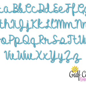 Script Machine Embroidery Font, Embroidery Monogram Alphabet, Cursive ...