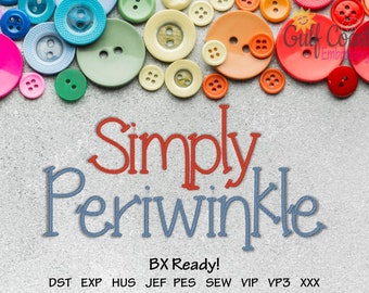 BX Embroidery Digitized Design Font Download, Machine Embrilliance Embroidery Files, PES Format Included!