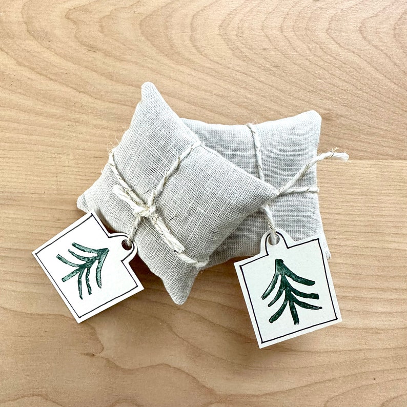 Maine Balsam Fir pine Sachets Etsy