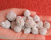 ONE Raw Desert Rose Selenite Crystal Crown Chakra Healing Stone Meditation Spiritual Feng Shui Decor Birthday Gifts Astral Travel