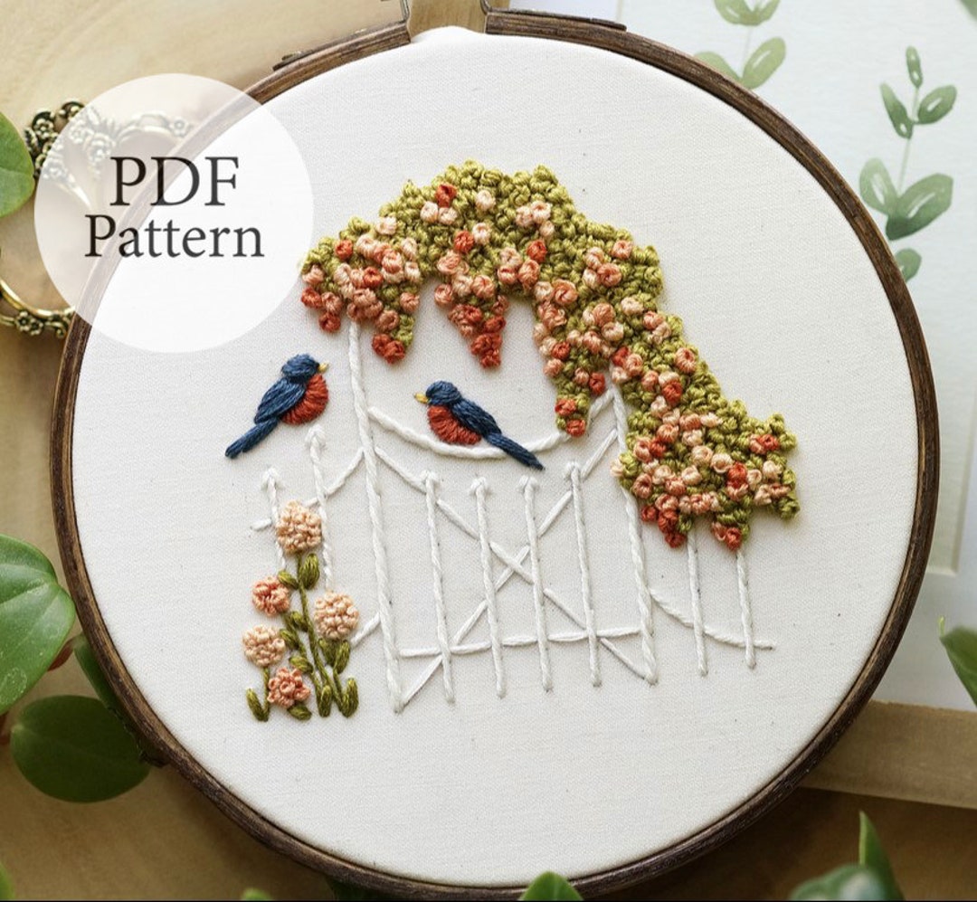 How to Hand Embroider on a Card - Joyous Home