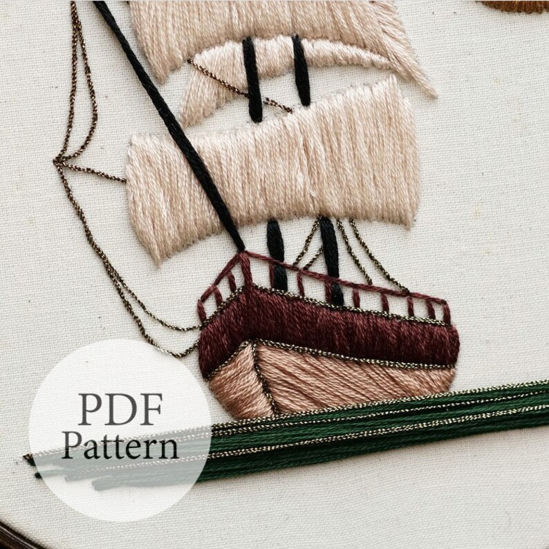Complete The Pattern Ship PDF Pattern - 7