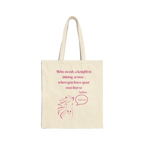 Who Needs A Knight Real Housewives of Beverly Hill Canvas Tote Bag, Real Housewives Quotes, RHOBH, Real Housewives of Beverly Hills Sutton