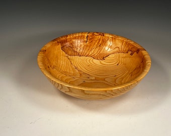 Salad Bowl; Spalted Ash Salad Bowl