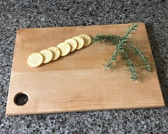 Cutting Board, Charcuterie Board, Cheese and Crackers