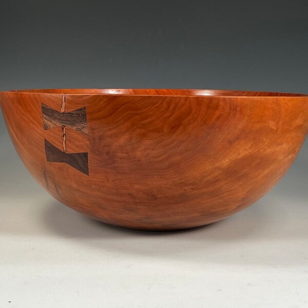 Turned Wood Bowl Etsy
