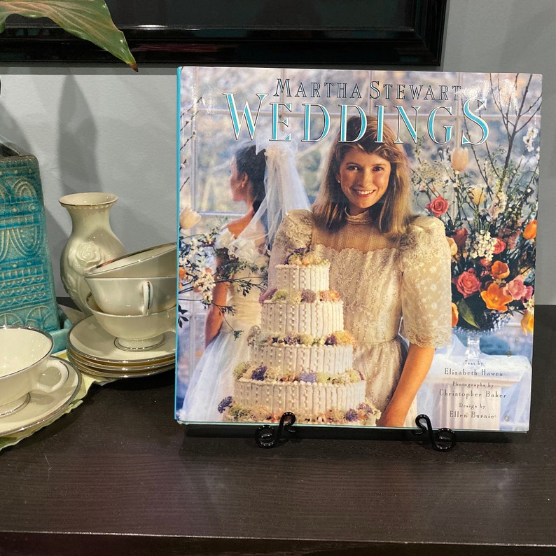 Martha Stewart Weddings Book Vintage 80s Retro Wedding Etsy