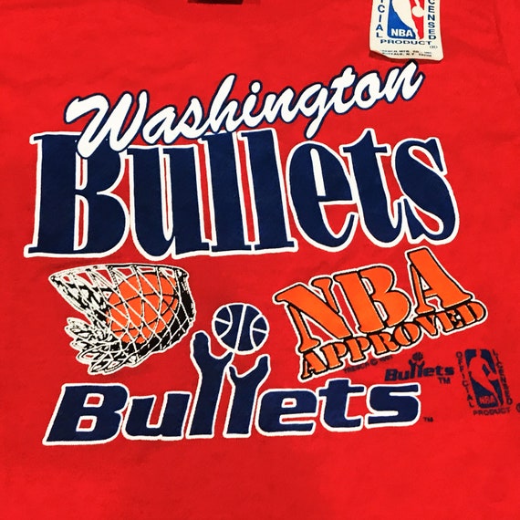 Vintage washington bullets shirt Clearance