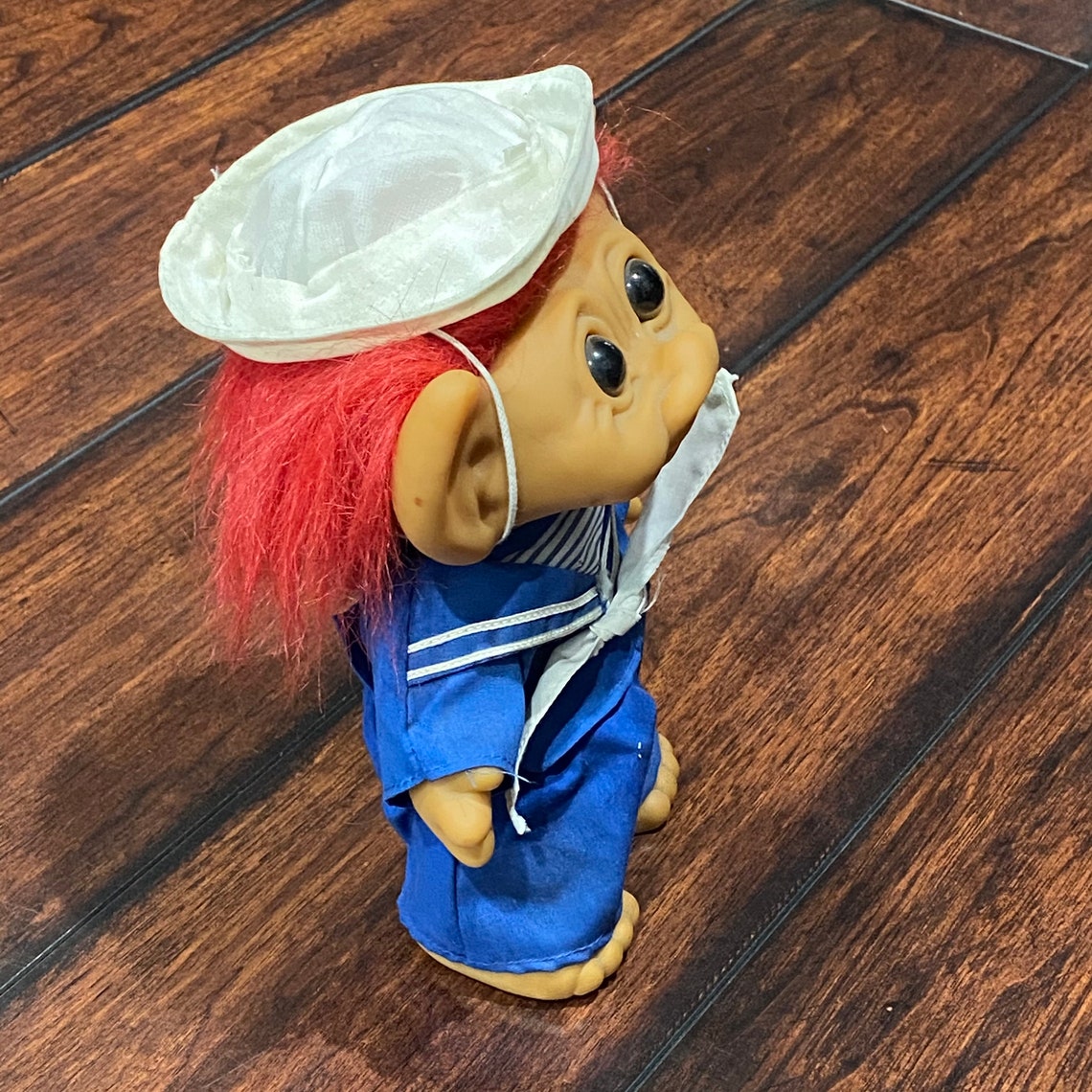 Vintage 80s Sailor Troll Doll w/ Hat 8 Red Hair Etsy