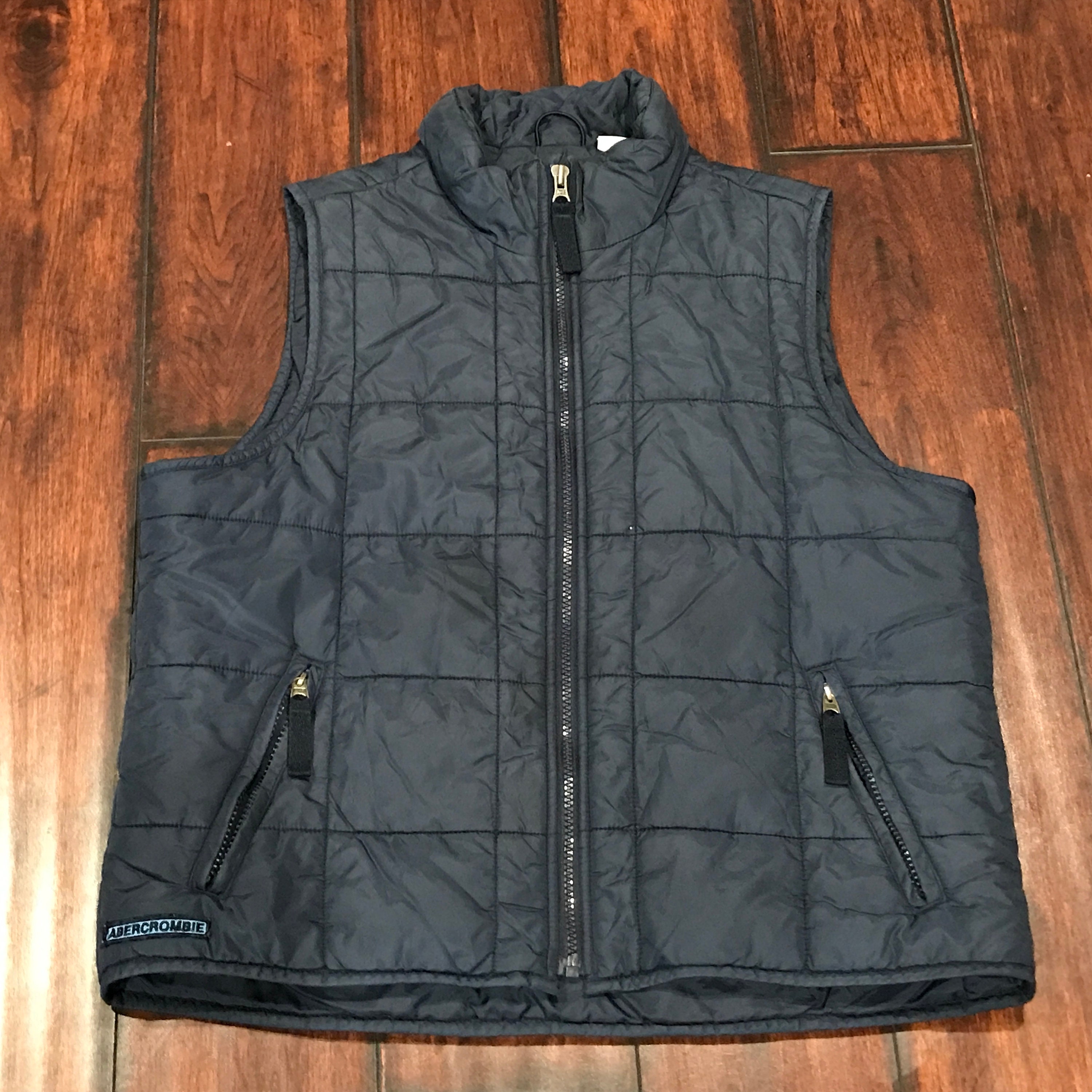 abercrombie down vest