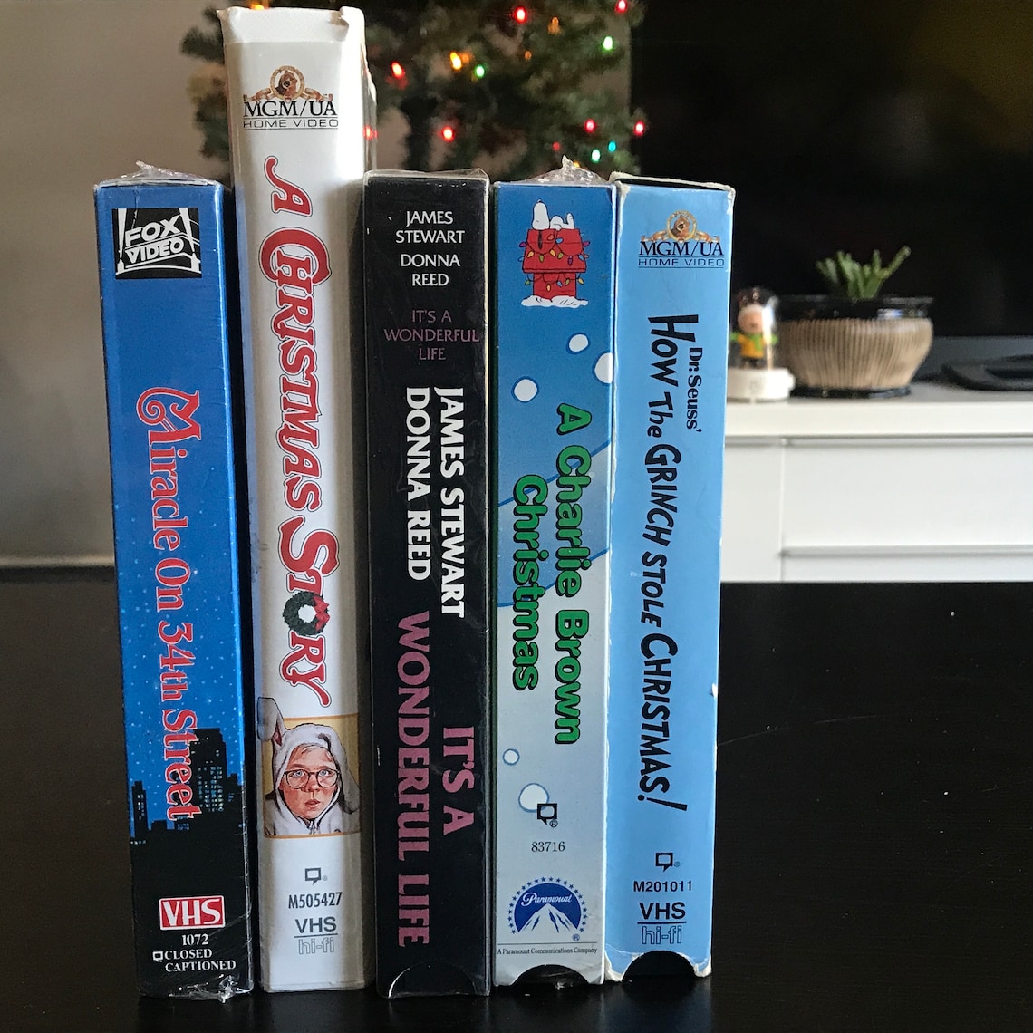 Vintage 80s Holiday Movies Christmas VHS Tapes / Christmas Etsy