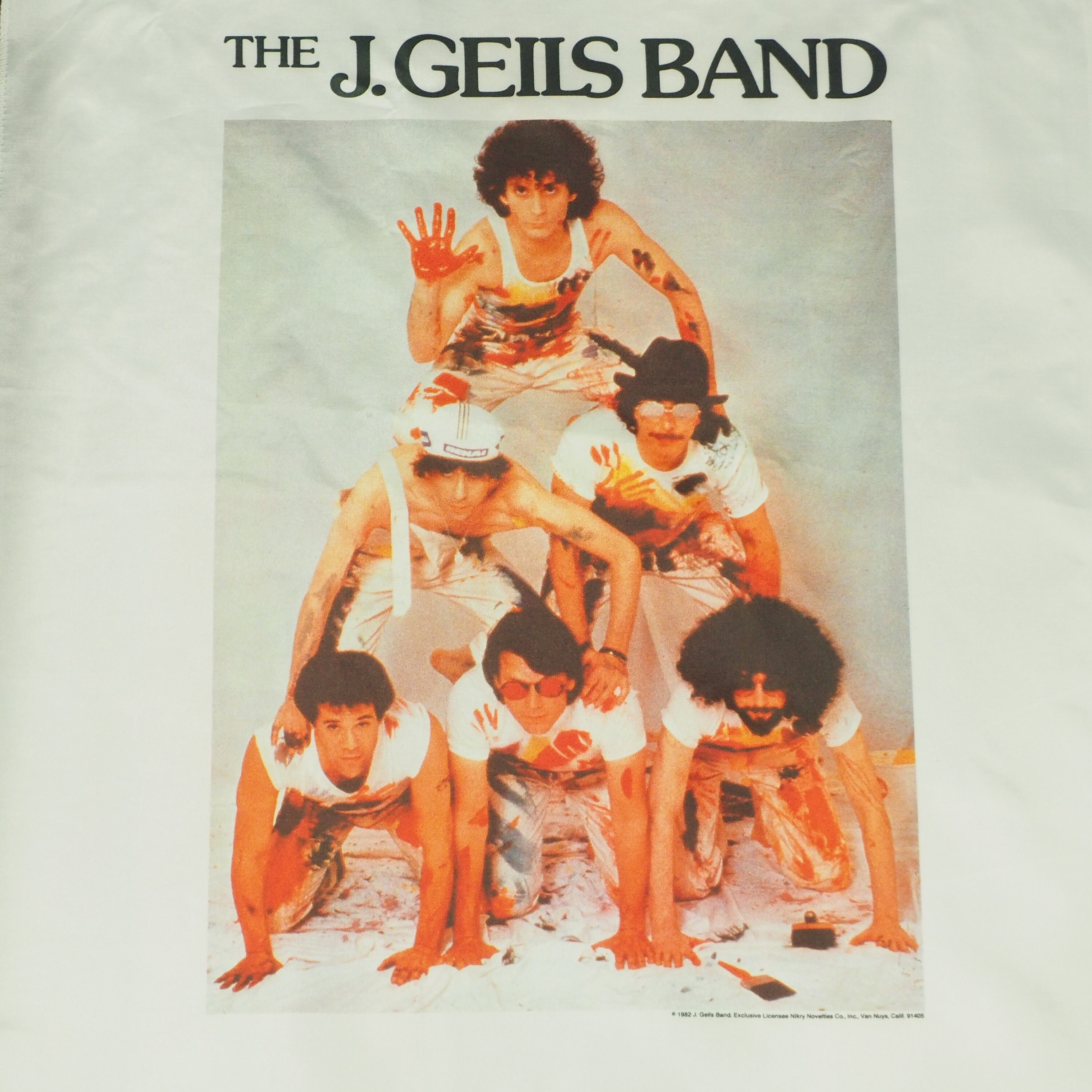 Vintage 80s J Geils Band Freeze Frame Paint Pyramid Photo Etsy Norway