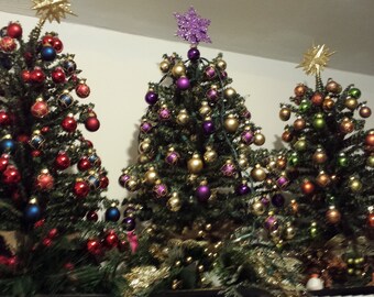 table top christmas trees etsy