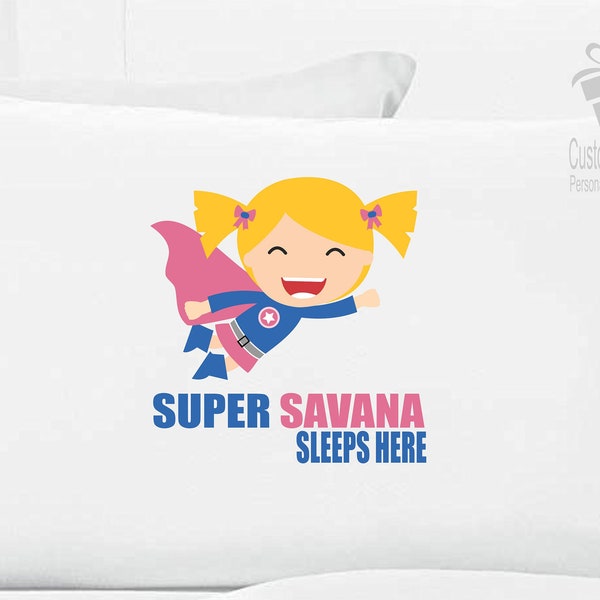 Superhero Bedding Personalized Super Hero Pillow Case Super Hero Room Decor