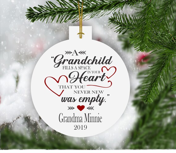 Grandchildren Fill a Space - Ornament Grandchildren Fill a Space - Ornament