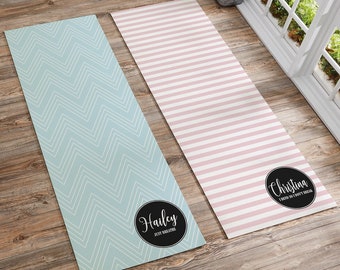 Patterned Name Meaning Personalized Yoga Mat