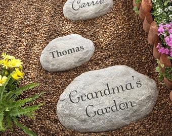 You Name It Personalized Garden Stones, New Home Gifts, Housewarming Gifts, Garden Decoration