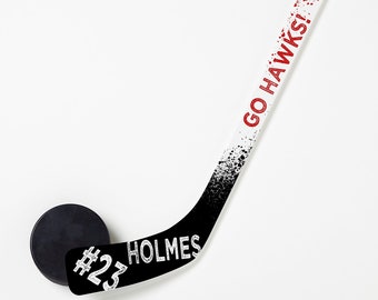 You Name It! Personalized Plastic Mini Hockey Stick, Hockey Lover, Gift for  Him, Custom Mini Hockey Stick, Hockey Team