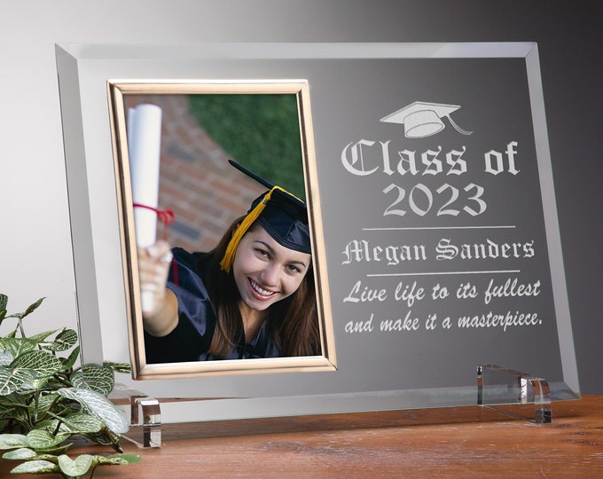The Graduate Personalized Photo Frame, Gifts for Grads, Graduation Gifts, Grad Gifts, Graduation Frame, Engraved Graduation Frame