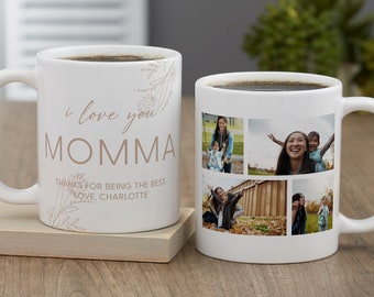 Her Memories Photo Collage Personalized Coffee Mug, Gifts for Her, Personalized Gifts for Mom, Personalized Mother's Day Gifts