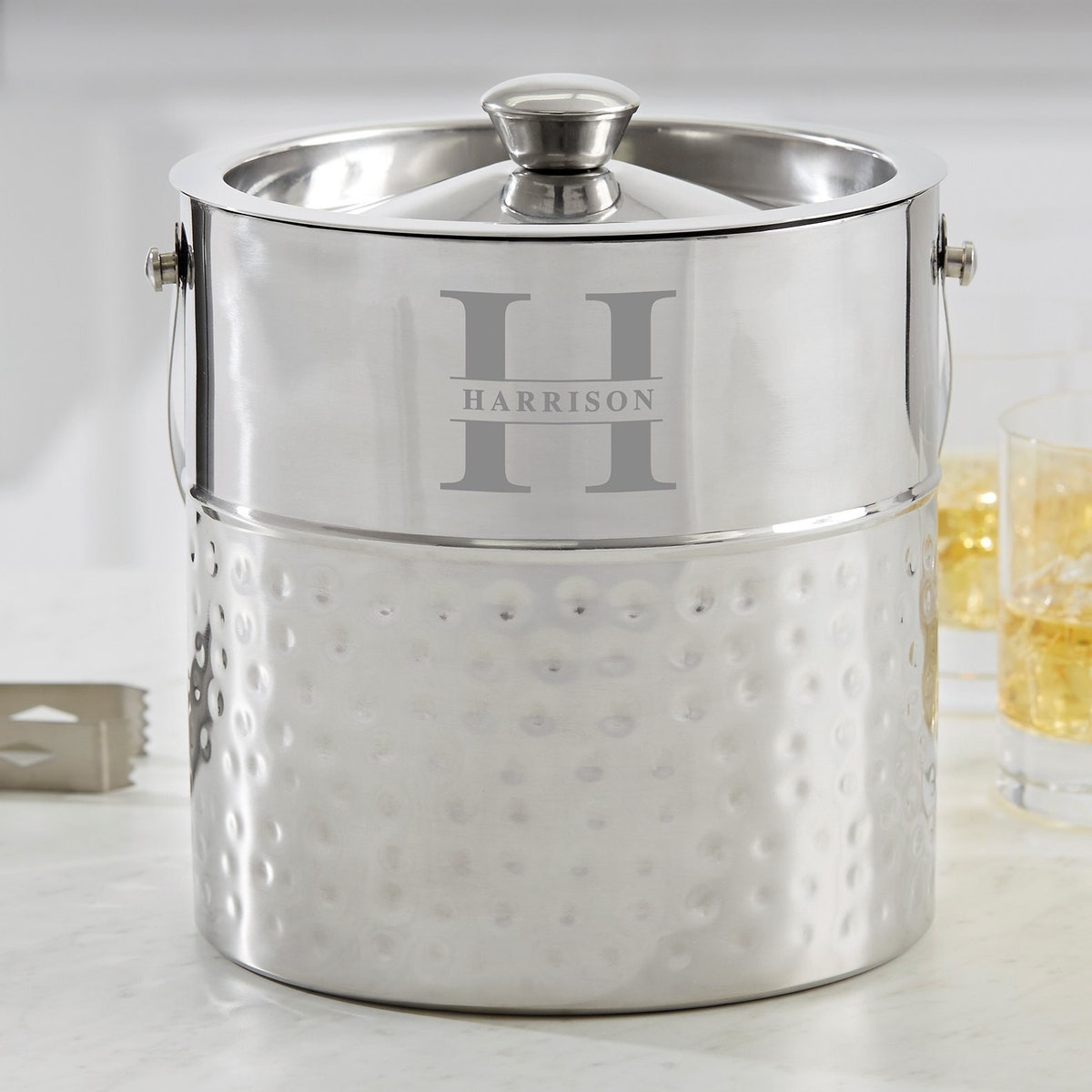 Lavish Last Name Personalized Ice Bucket, Gifts for Wedding, Personalized Home Decor, Housewarming Gift, Personalized Birthday Gift - Etsy