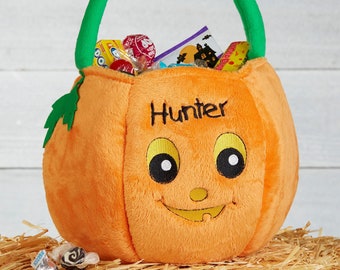 Princess Carriage Embroidered Halloween Treat Bag, Trick or Treat