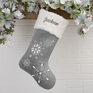 Sparkly christmas stockings