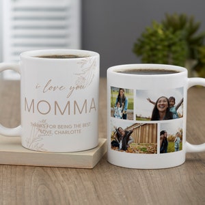 Her Memories Photo Collage Personalized Coffee Mug, Gifts for Her, Personalized Gifts for Mom, Personalized Mother's Day Gifts