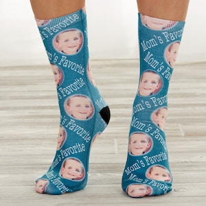 For Her Personalized Photo Adult Socks, Gifts for Mother's Day, Custom Socks, Gifts for Her, Mom Gifts, Grandma Gifts, Womens Socks