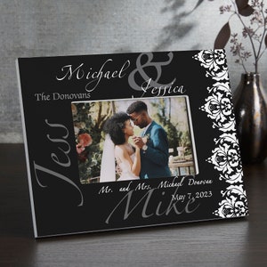 Wedding Couple Personalized Frame, Wedding Gifts, Gifts for Couples