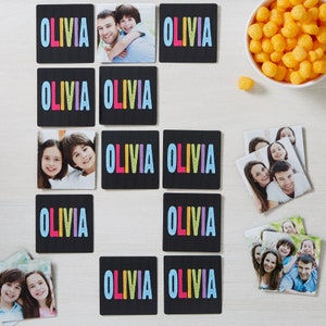 All Mine! Personalized Photo Memory Game, Personalized Games for Kids, Gifts for Kids, Birthday Gift, Games