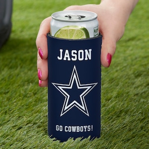 Dallas Cowboys koozie koozies beer soda holder cooler NFL football