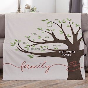 Family First Blanket Etsy