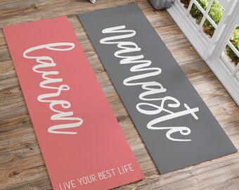 personalised yoga mat australia