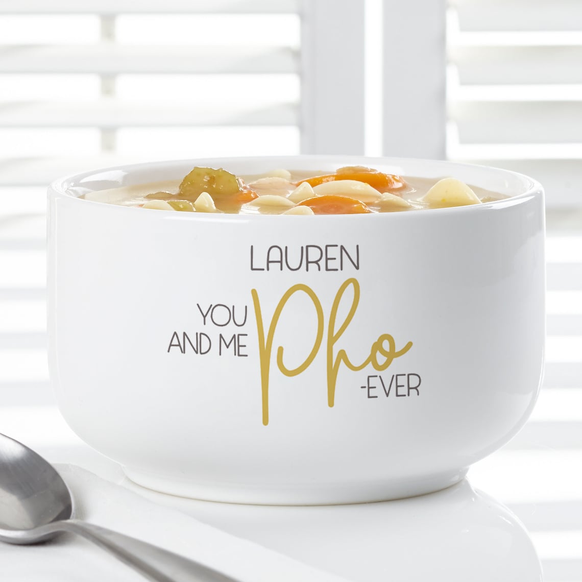 Soup Puns Personalized 14 Oz. Soup Bowl Personalized Etsy