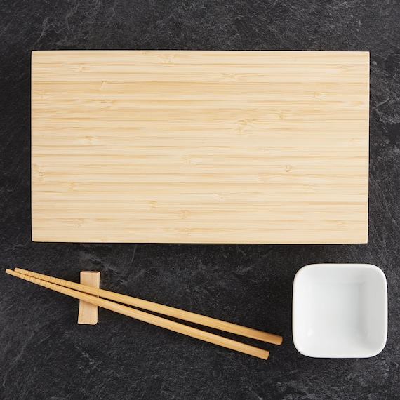 Script Initial Personalized Bamboo Cutting Boards
