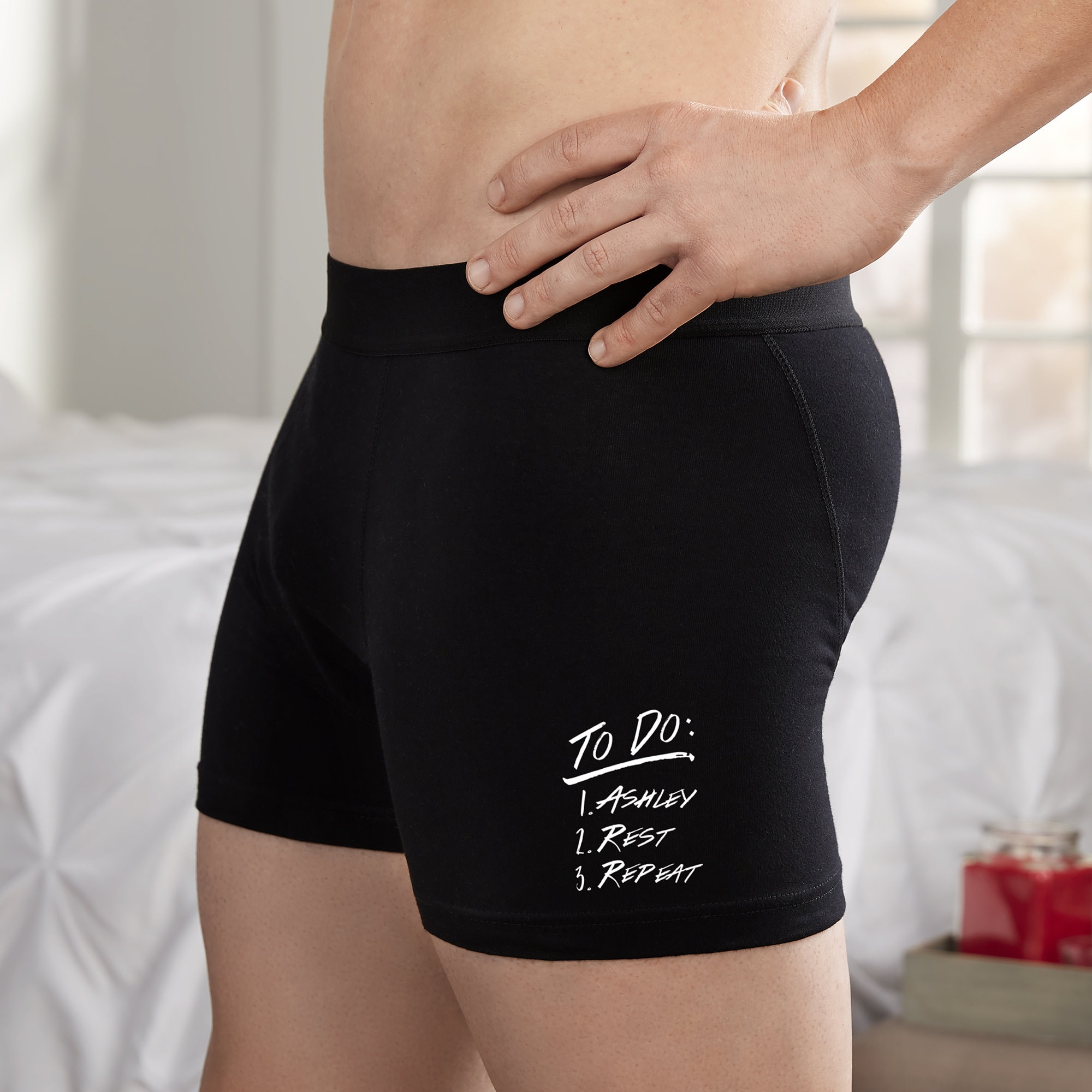 To Do List: Personalized Boxer Briefs