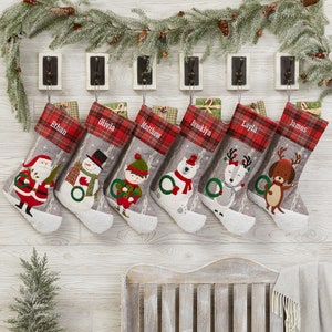 Winter Cheer Personalized Christmas Stocking, Christmas Stocking, Christmas Gifts, Family Stocking, Custom Stocking, Personalized Stocking