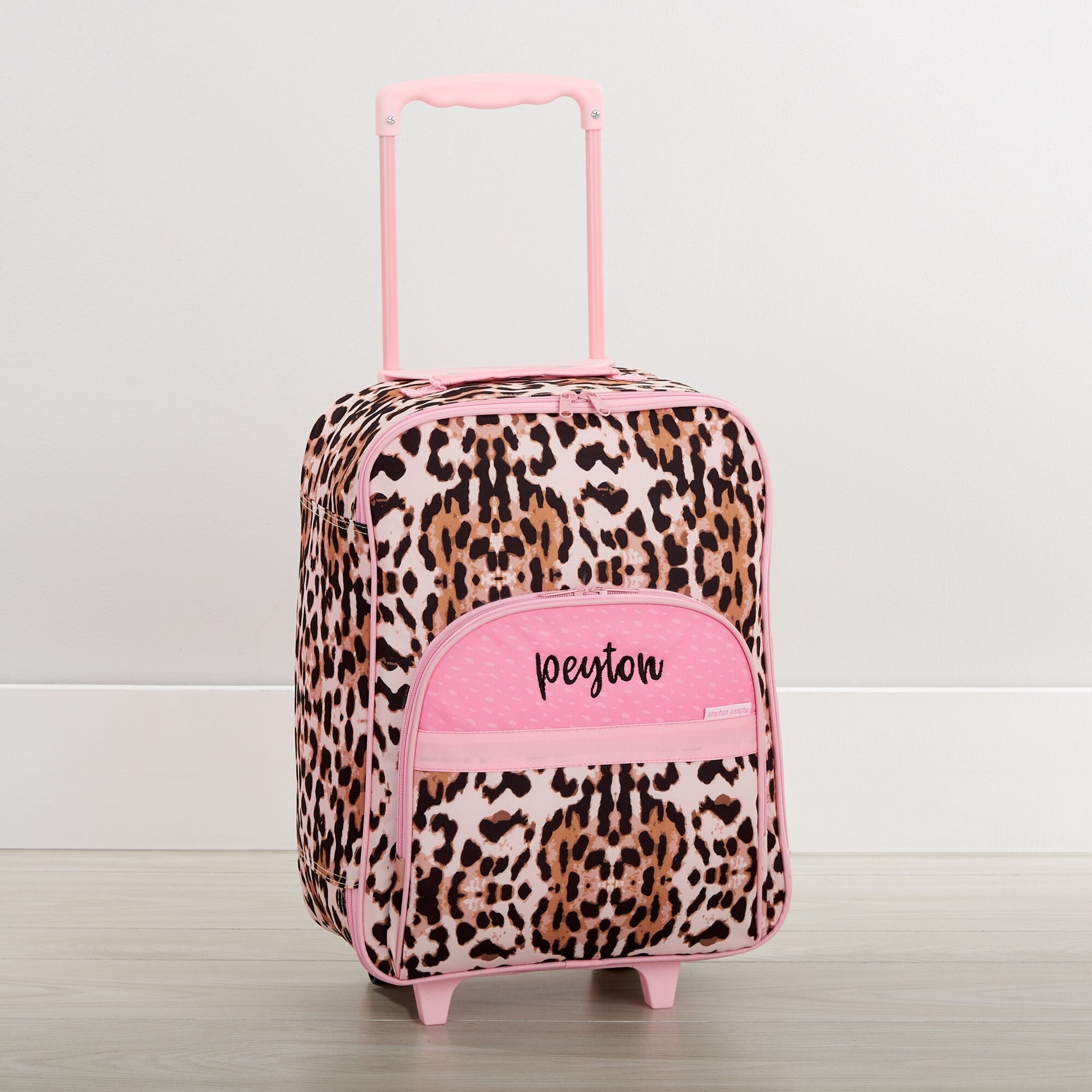 Personalized childrens luggage on wheels 2025