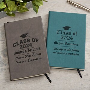 The Graduate Personalized Writing Journal, Gifts for Grad, Personalized Office, Graduation Gift, Grad Gift