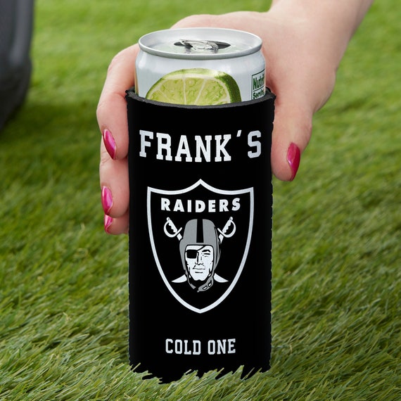 NFL Las Vegas Raiders Personalized Slim Can Cooler, Gifts for Him, Football  Gift, Father's Day Gifts, Gifts for Dad