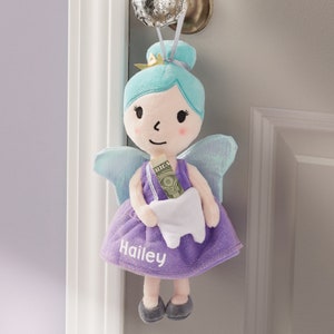 Sweet Dreams Personalized Tooth Fairy Pillow, Personalized Gift for Kids