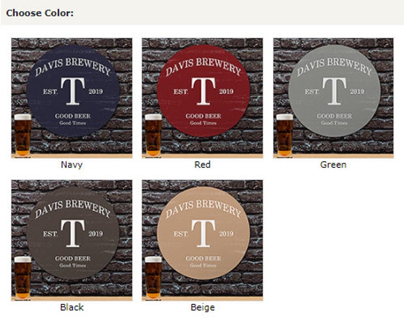 Family Initial Personalized Wood Wall Art Gifts for Him Etsy